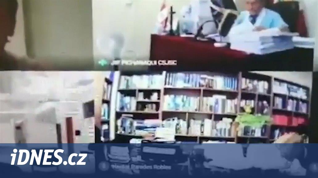 VIDEO: Právník se během soudního slyšení oddával sexu, zachytila ho kamera