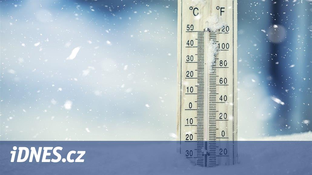 Silný mráz Česko neopustí. Večer klesnou teploty pod minus 12 stupňů