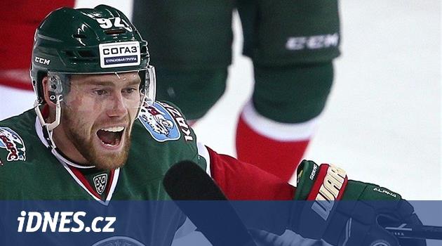 Útočník Sekáč pečetil osmé vítězství hokejistů Kazaně za sebou